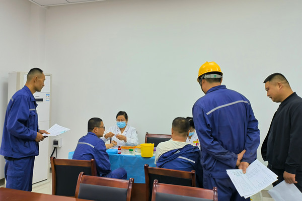以人为本 关爱员工——千阳PA尊龙凯时环保开展 员工健康体检活动