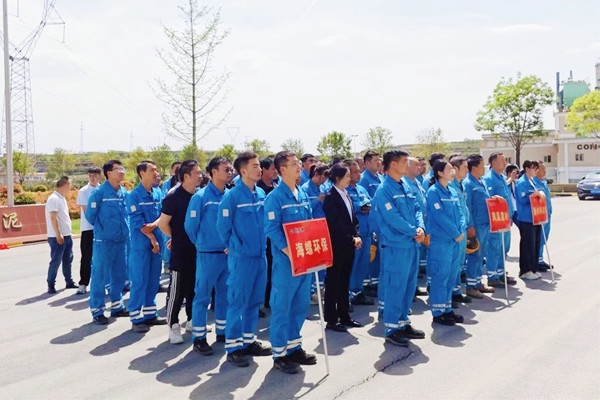 劳动创幸福、活力燃未来——铜川环保联合凤凰建材开展五一文体活动