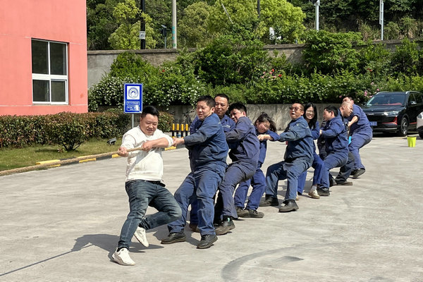 激情“五一”、活力“五四”，宁海馨源泰公司职工运动精彩纷呈